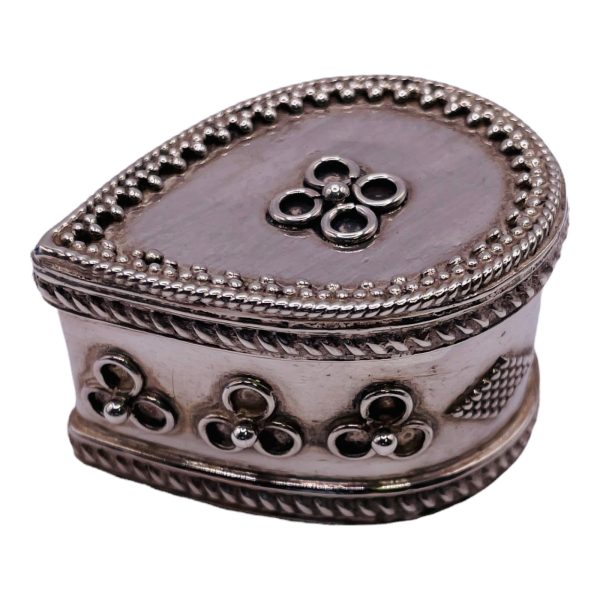 Sterling Silver Large Pill Box Container - Image 4