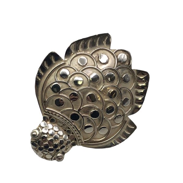 Sterling Silver Turtle Brooch / Pin - Image 10