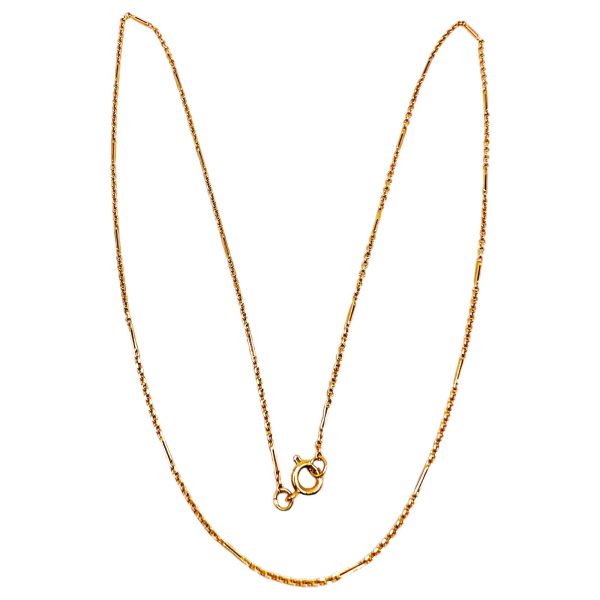 14k Rose Gold Chain Necklace 20"