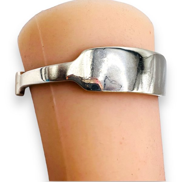 925 Sterling Silver Engravable Cuff Bracelet  | Unisex - Image 9