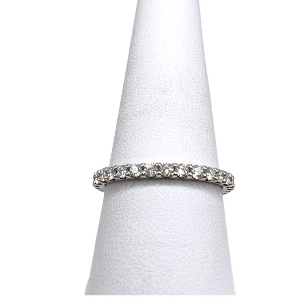 Woman's Full Eternity Diamond Ring Size 9.25 | 14k Gold - Image 2