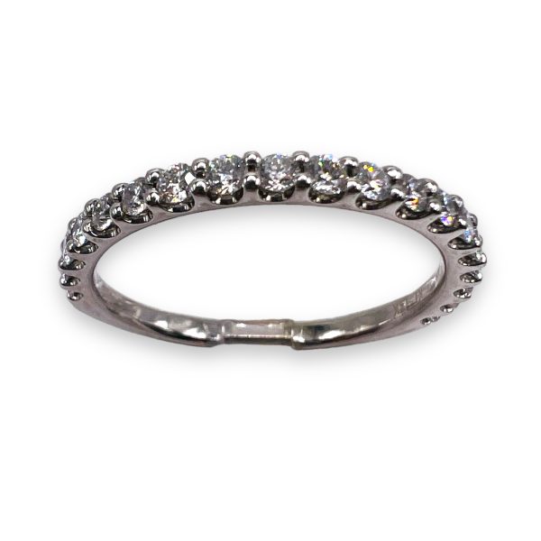 Woman's Full Eternity Diamond Ring Size 9.25 | 14k Gold - Image 7