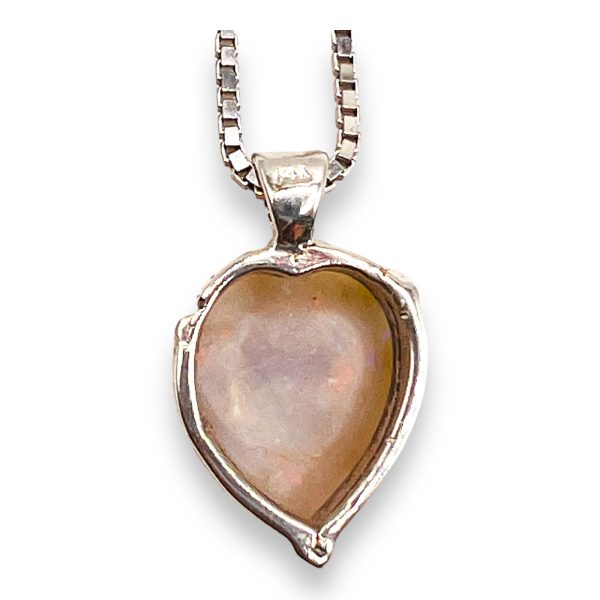 Australian Opal Pendant Necklace 925 Sterling Silver - Image 5