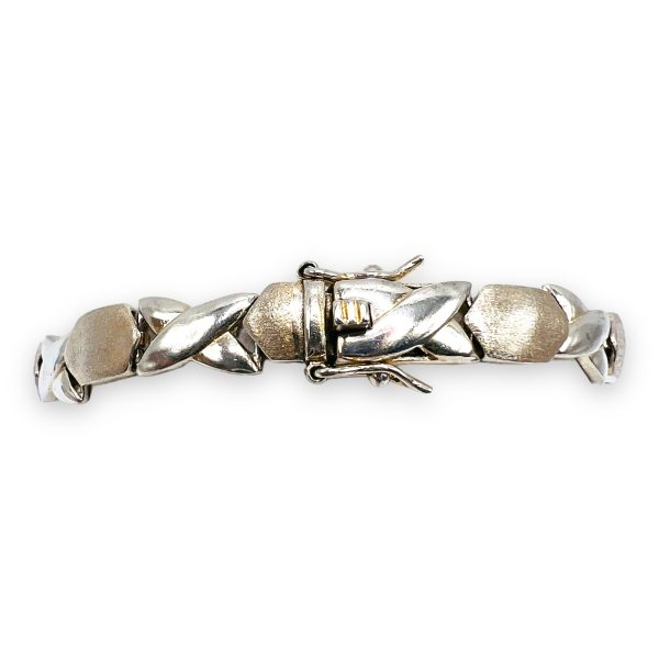 Sterling Silver Vermeil XOXO Bracelet | Pre-owned - Image 4