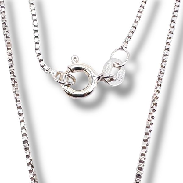 Heart Dangle Cubic Zirconia Necklace | Sterling Silver - Image 5